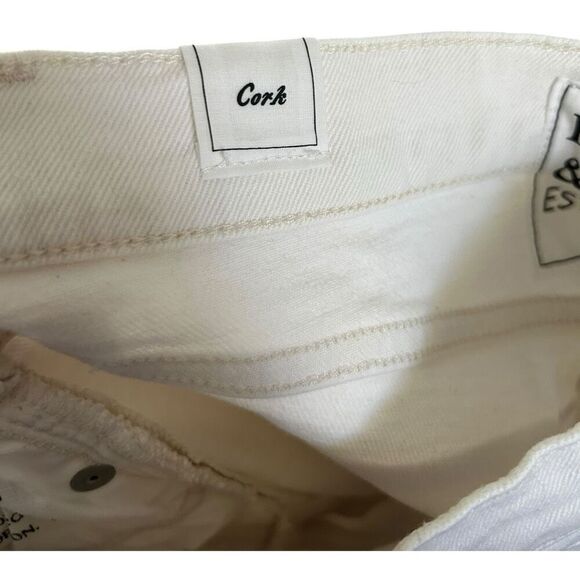 Frank & Eileen Cork High Rise Slim Straight Jeans Sz 26 Quiet Luxury Minimalist - Picture 12 of 12